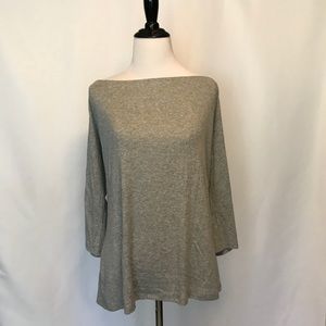 Old Navy Gray off the shoulder top